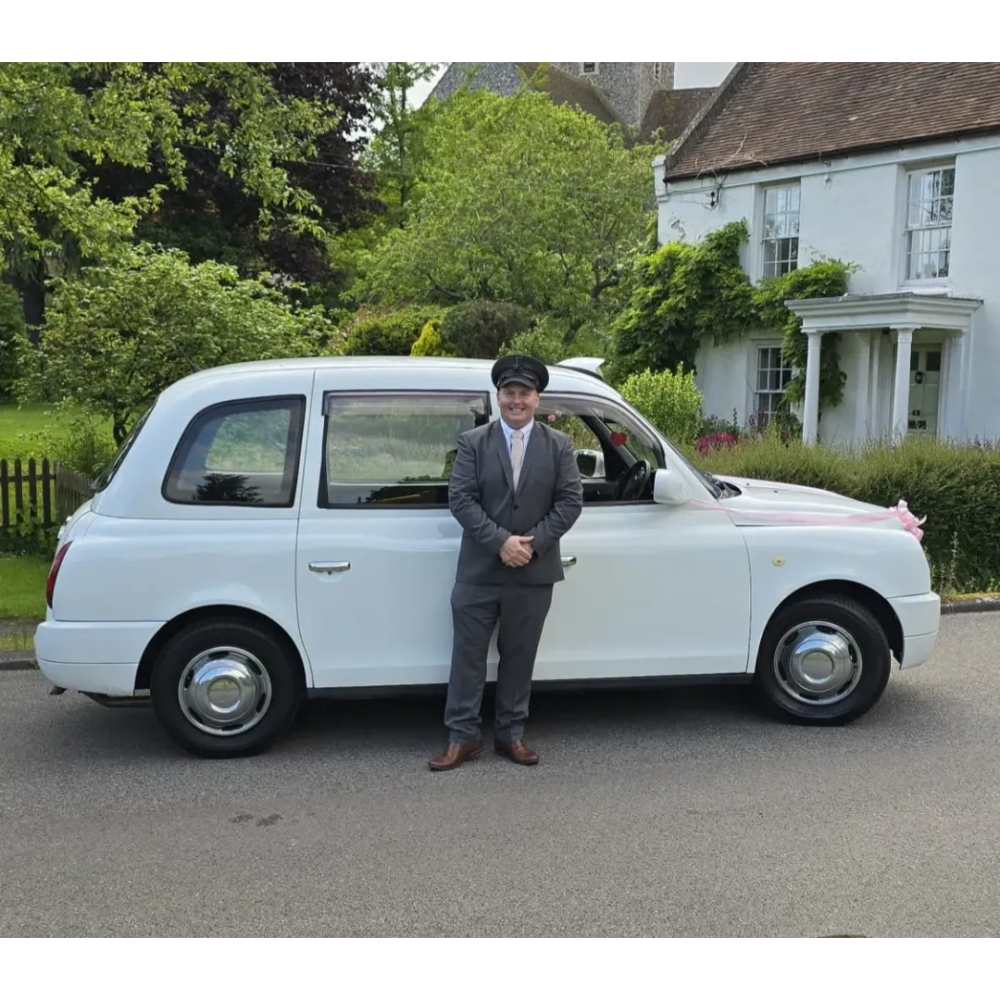 wedding taxi hire from SOS Entertainment, Kent, Sussex, Surrey, Essex