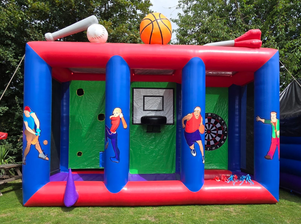 3in1 games inflatable sports arena hire