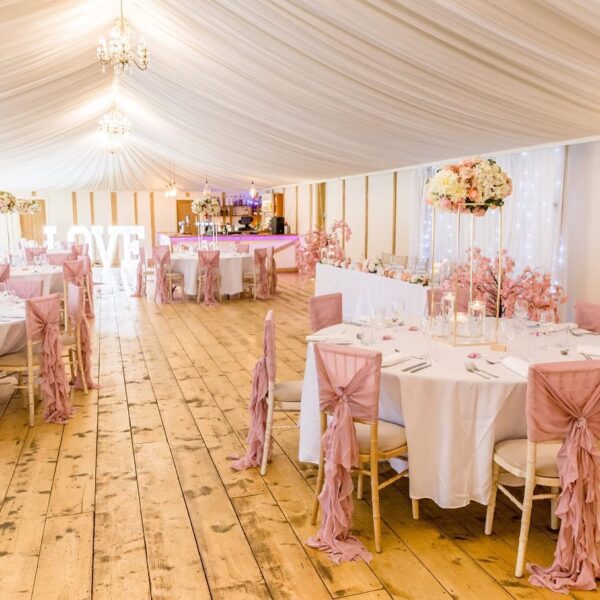 wedding venue decor