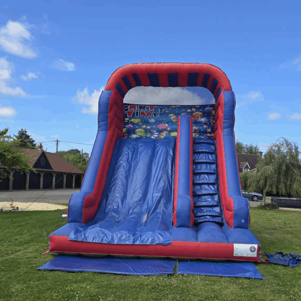 mega slide inflatable, event hire east sussex