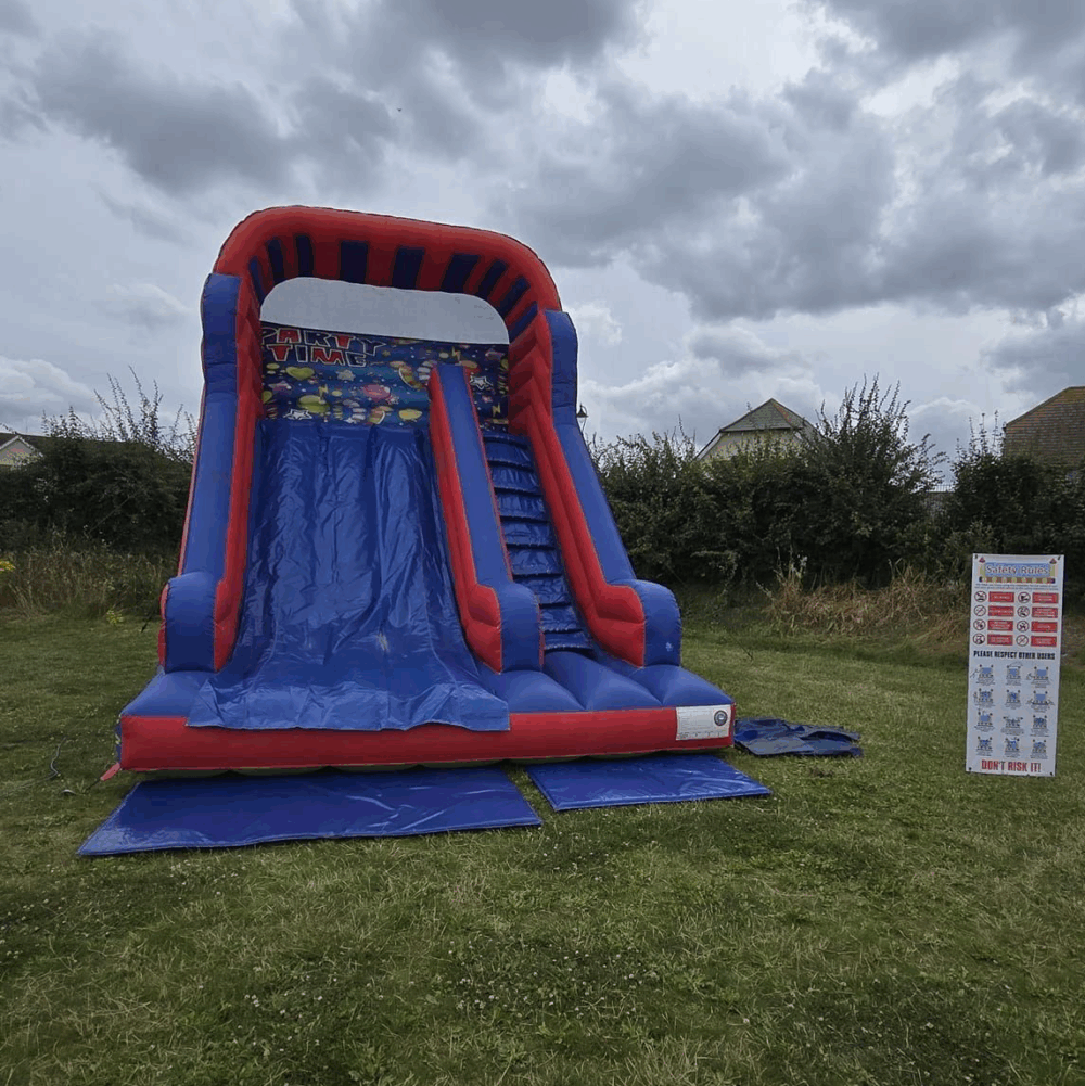 mega slide inflatable hire, west sussex