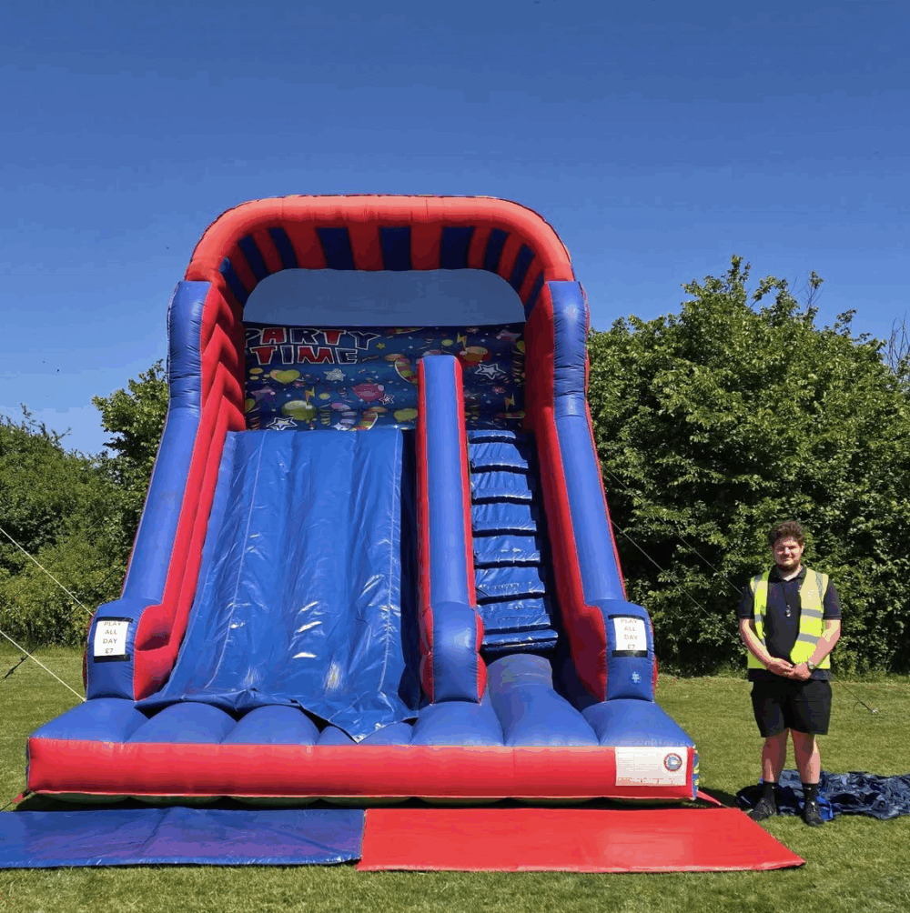 mega slide inflatable hire, kent