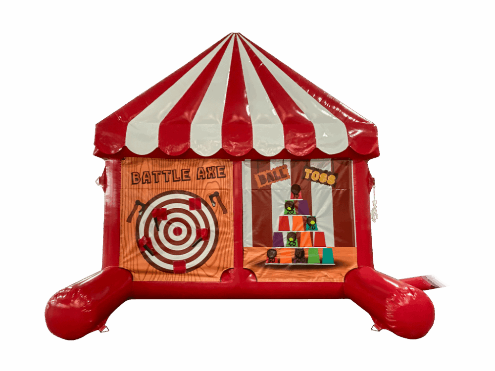 inflatable circus side stall hire, East Sussex