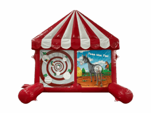 inflatable circus side stall hire, Ashford