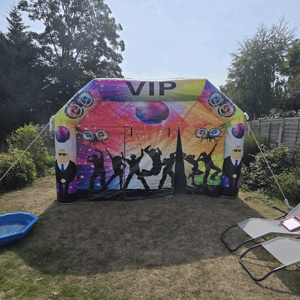 inflatable nightclub hire