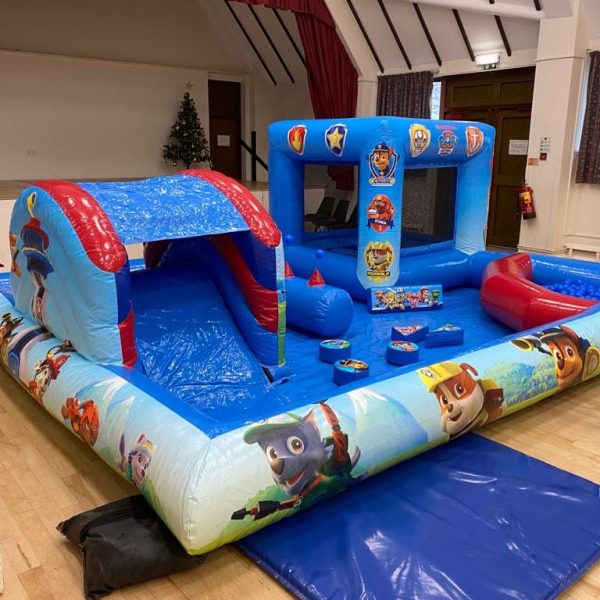 paw patrol inflatable hire, dover