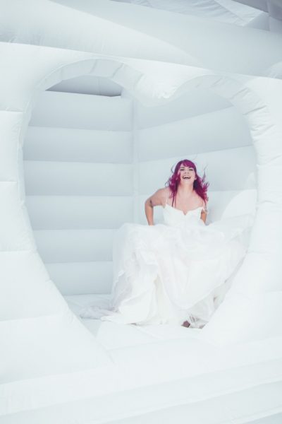 bouncy castle for wedding hire